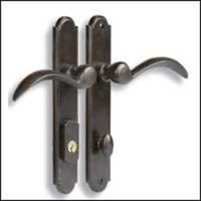 Hamilton Sinkler Door Hardware AMP-03 American Cylinder Multipoint lock trim – Square Edge