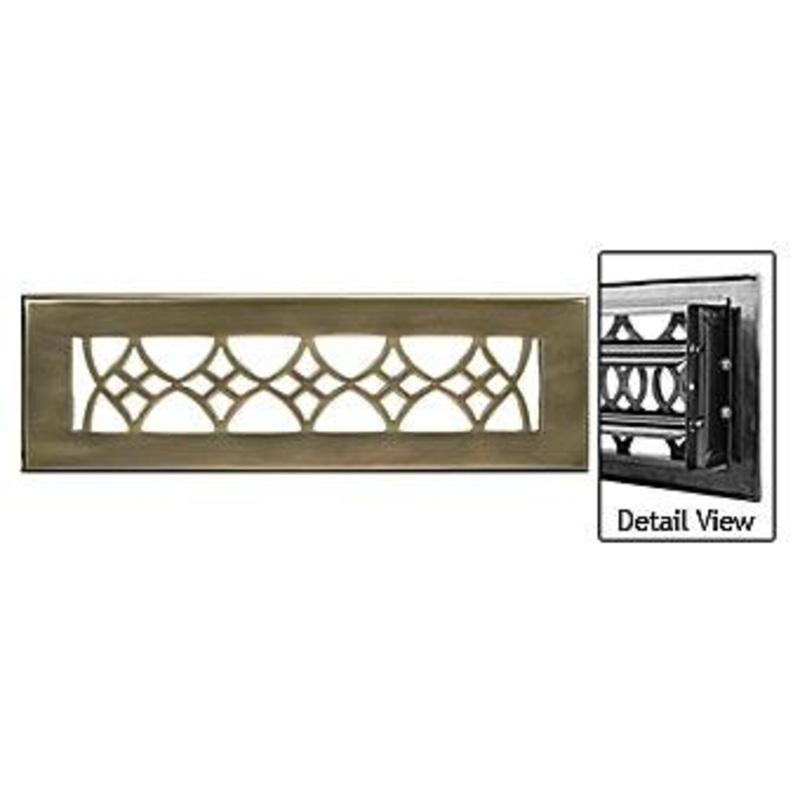Hamilton Strathmore Wall Register – 12 x 2-1/4in. (Antique Brass) SVW212-AB