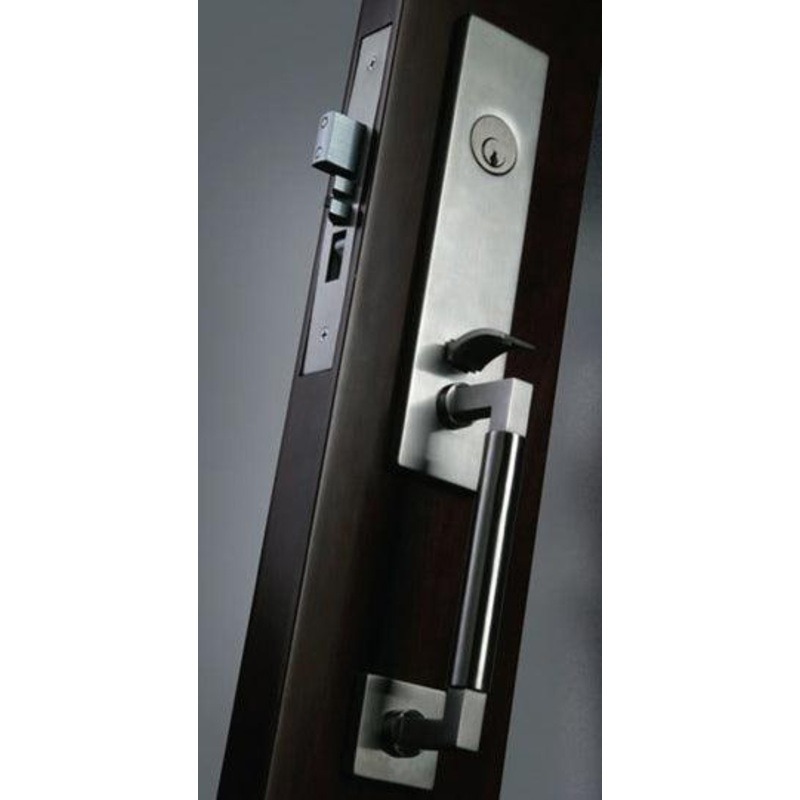 Inox Unison Stainless Steel NY new york mortise handleset lock