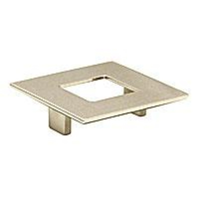 TopEx 2-1/2 (64mm)c.c. Square Cabinet Pull With Center Hole (Satin Nickel) TEX-8-107106434