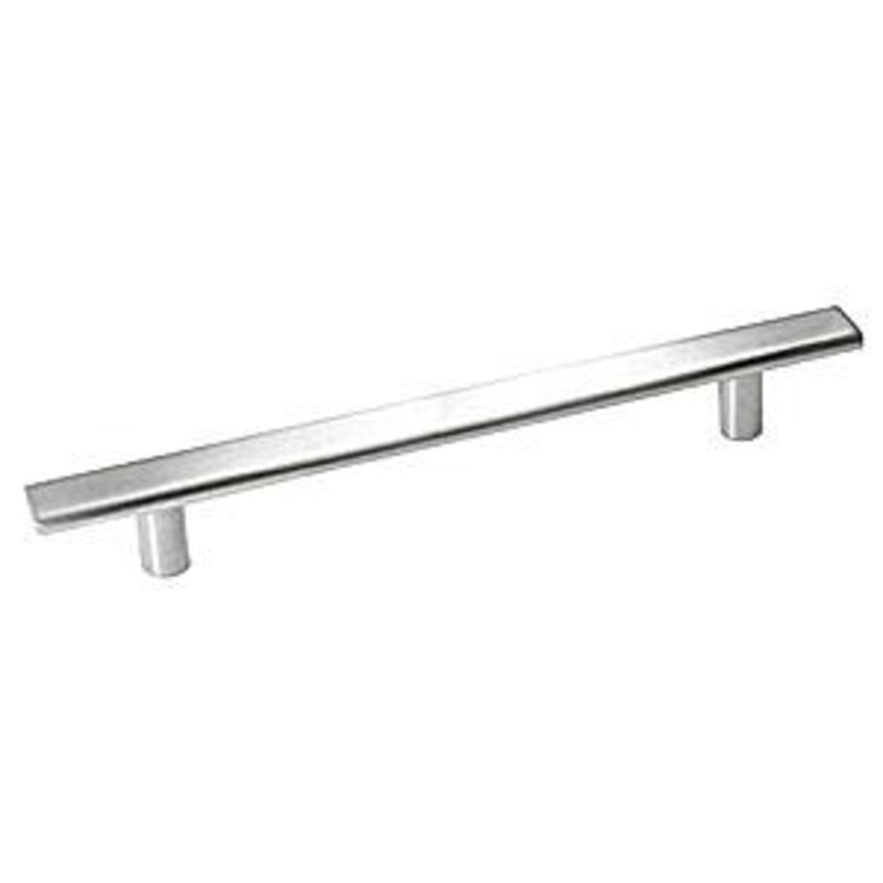 TopEx 7-9/16 (192mm)c.c. Flat Cabinet Pull (Stainless Steel) TEX-I10171921212