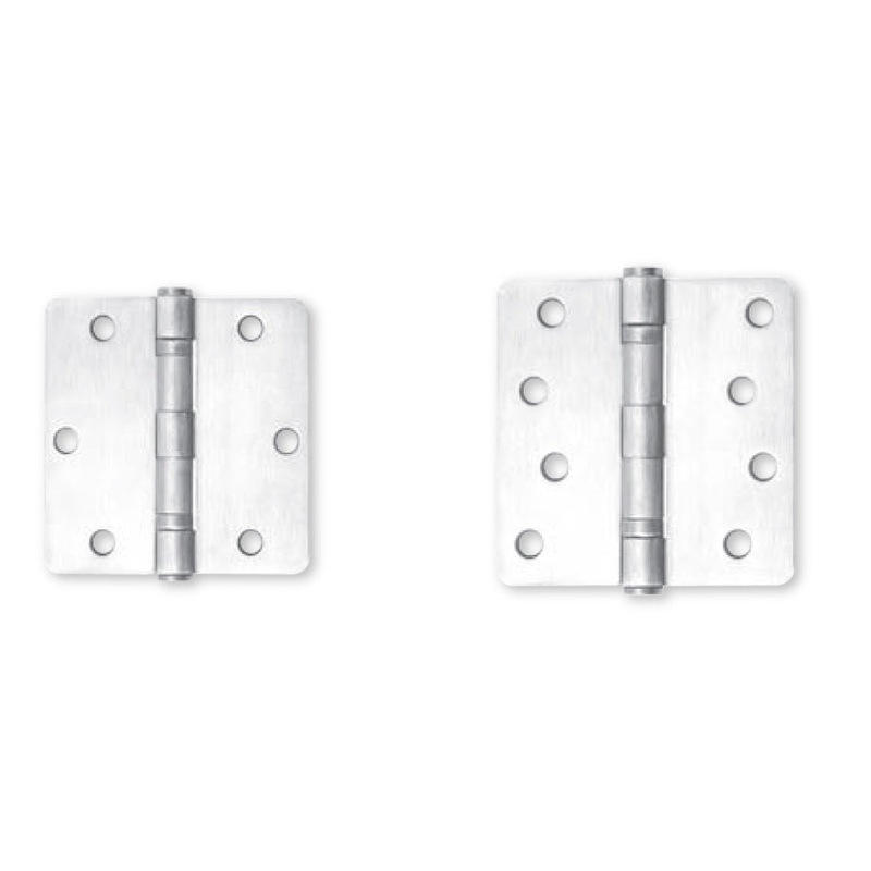 Inox Hgs4524 4-1/2 X 4-1/2 Hinge Sq. Cnr. 2bb Nrp Us32d