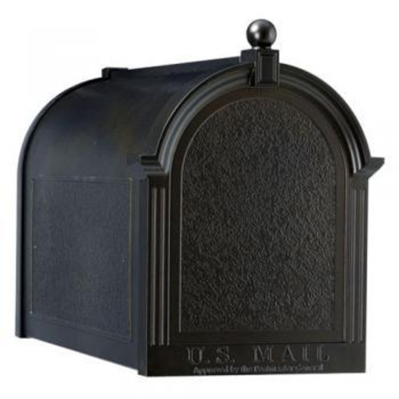 Capital Streetside Mailboxes in Black 16018