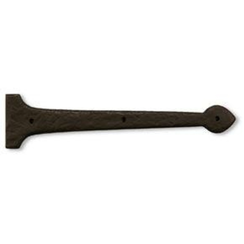 Coastal Bronze 20-108 Bronze Door Decorative Hinge Strap – Spear End – 2 W x 8 L
