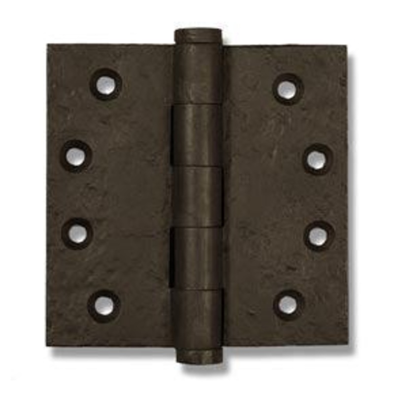 Coastal Bronze 30-400 Heavy Duty Cast Bronze Gate Butt Hinge – Button Tip – 4 W x 4 H