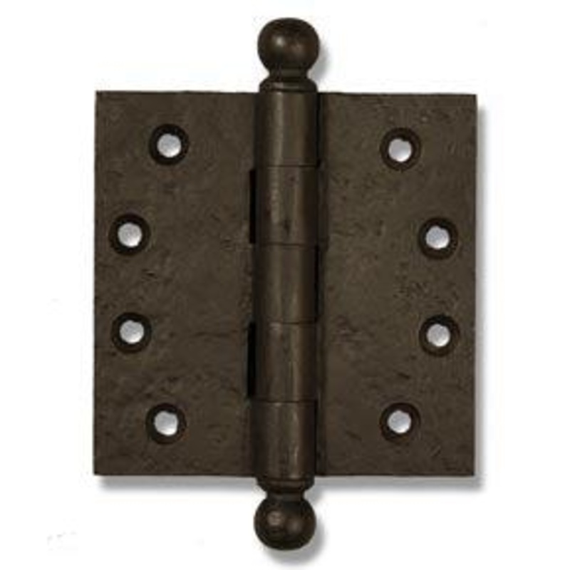 Coastal Bronze 30-401 Heavy Duty Cast Bronze Gate Butt Hinge – Ball Tip – 4 W x 4 H