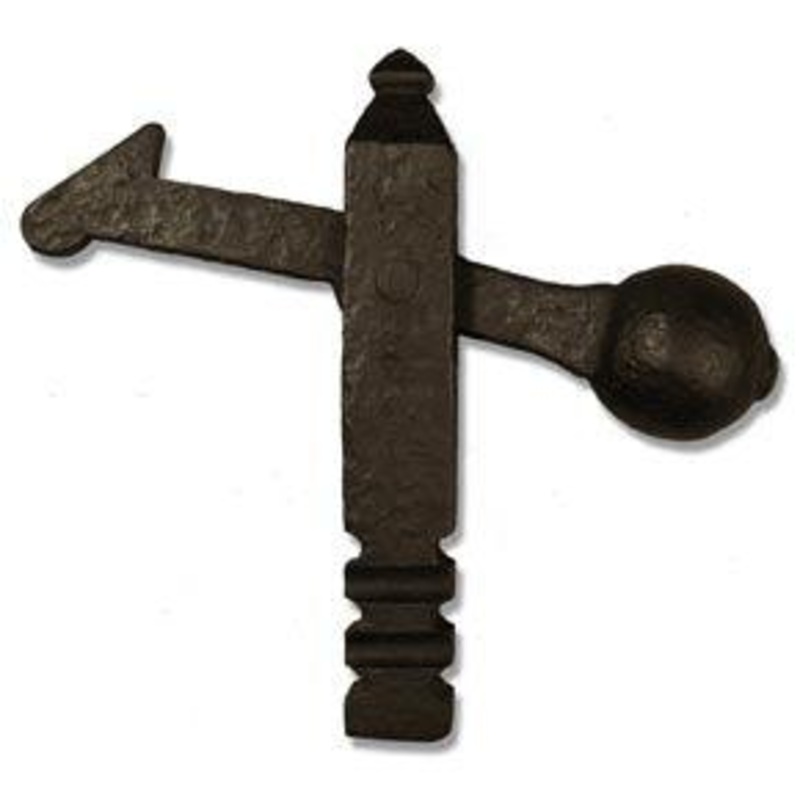 Coastal Bronze 50-300 Solid Bronze Gate Floor Stop – 7 1/2 H