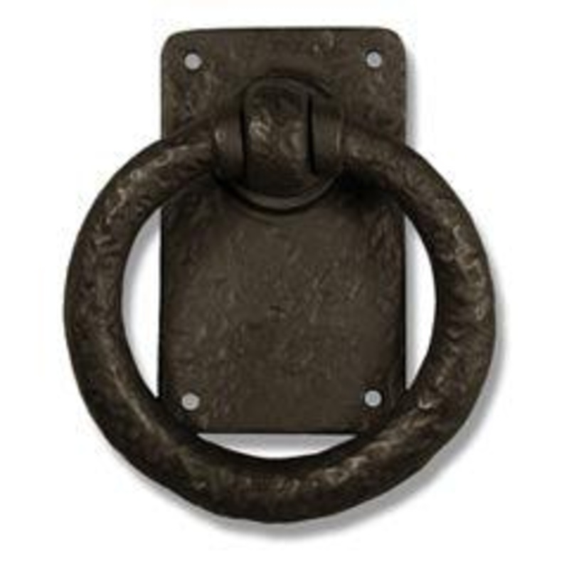 Coastal Bronze 60-200 Solid Bronze Door Large Ring Turn On Plate – 4 1/2 Dia.