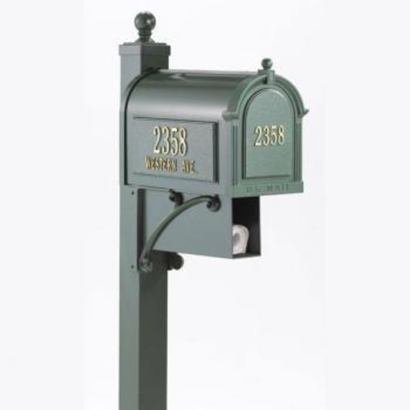 Estate Roadside Mailbox Packages in Green 16299/1424GG/16061