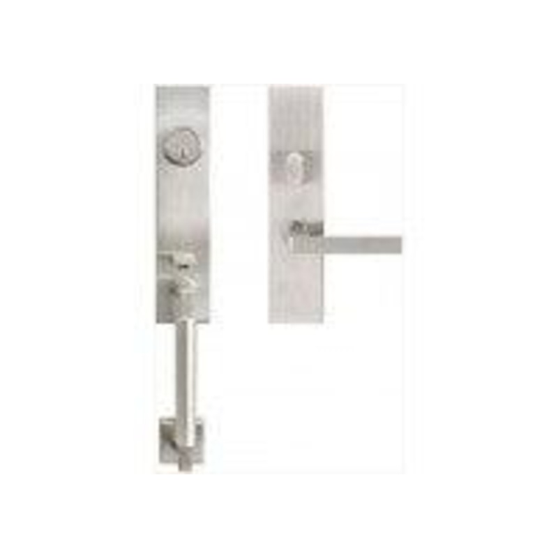 INOX NY Handleset w/Tubular w/Tokyo Lever Entry, Satin Stainless Steel