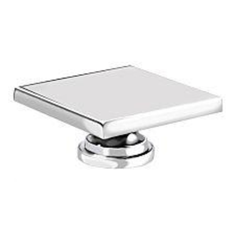 TopEx 1-3/4 (44mm) Large Square Cabinet Knob (Bright Chrome) TEX-P2050CRL