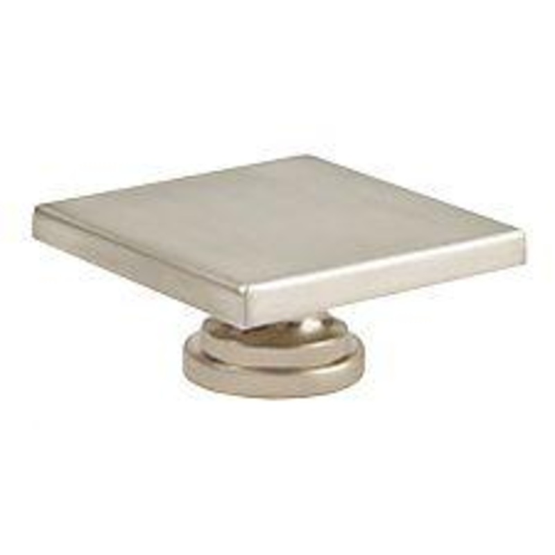TopEx 1-3/4 (44mm) Large Square Cabinet Knob (Satin Nickel) TEX-P2050NMGS