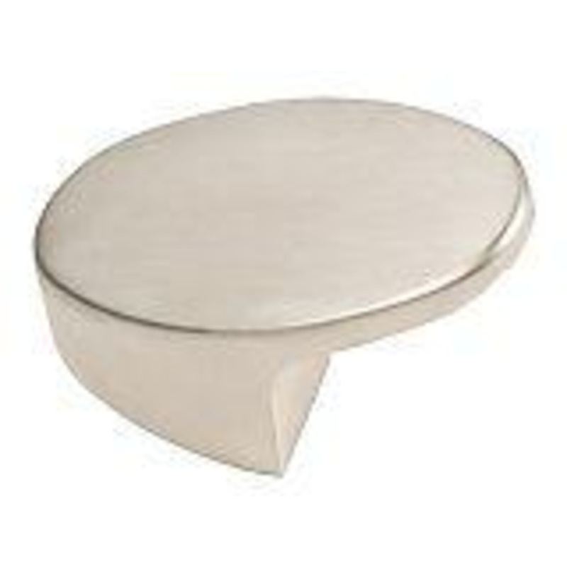 TopEx 3/4 (19mm) Oval Cabinet Knob (Satin Nickel) TEX-PK2040NMGS