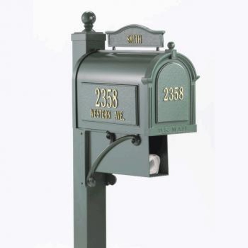 Ultimate Roadside Mailbox Packages in Green 16324