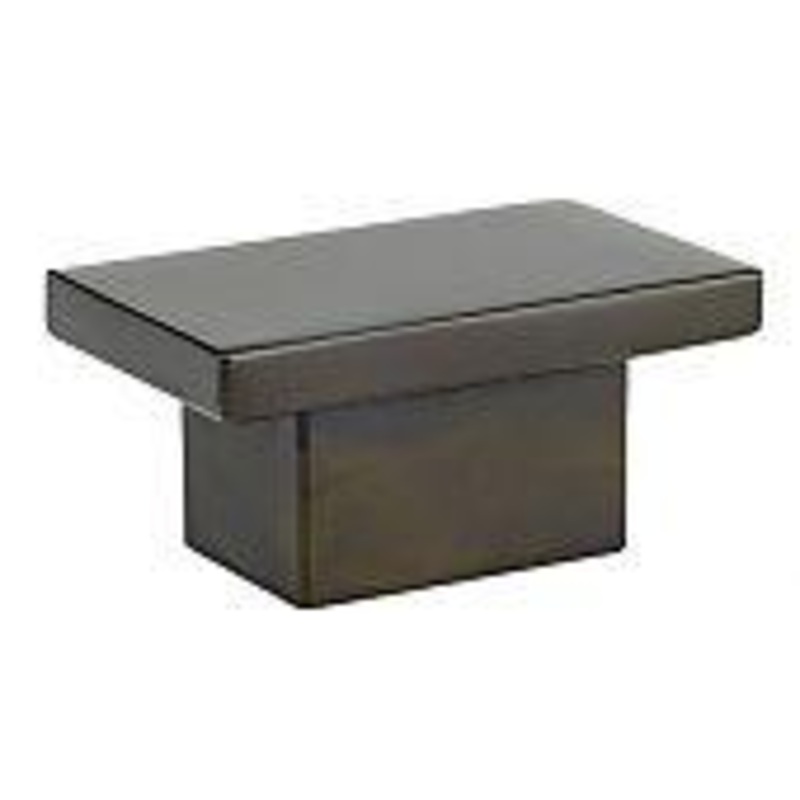 TopEx 1-3/4 (44mm) Rectangular Cabinet Knob (Oil Rubbed Bronze) TEX-Z20790440010