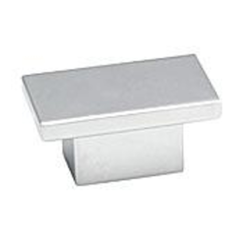 TopEx 1-3/4 (44mm) Rectangular Cabinet Knob (Satin Stainless Steel) TEX-Z20790440067