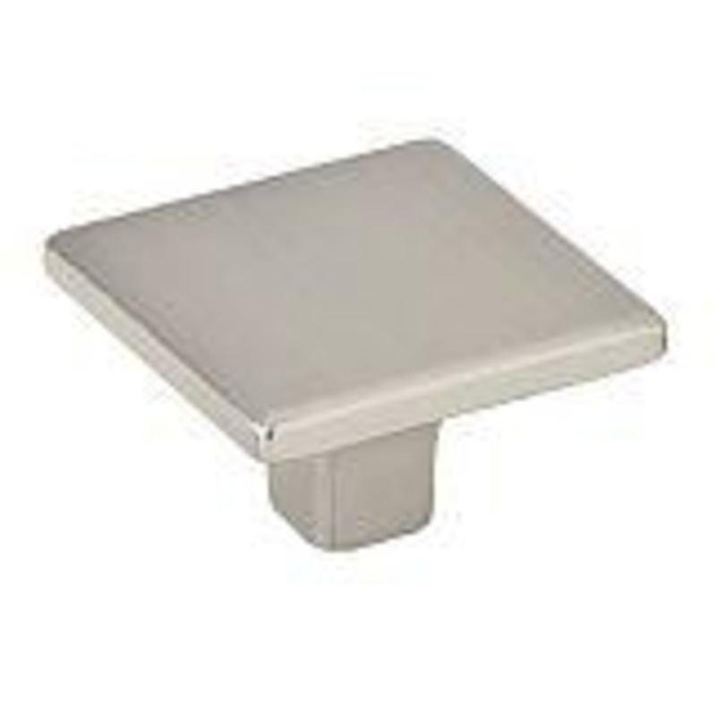 TopEx 1-3/8 (35mm) Small Square Cabinet Knob (Satin Nickel) TEX-1081735C34