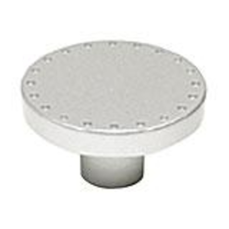 TopEx 2 (51mm) Spotted Edge Cabinet Knob (Satin Stainless Steel) TEX-Z20840500067