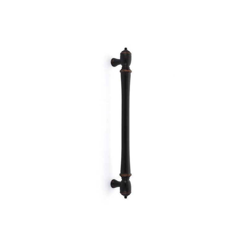 Emtek 86343US10B 12Center to Center Spindle Appliance Pull from the Appliance Pulls collection