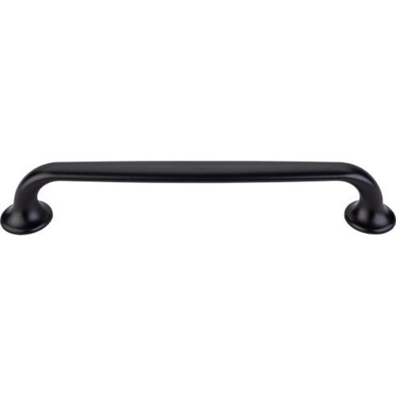 Top Knobs TK595BLK Oculus Oval Pull 6 5/16 (c-c) – Flat Black