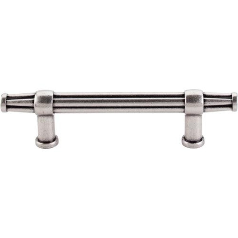 Top Knobs TK197PTA Luxor Pull 3 3/4 (c-c) – Pewter Antique