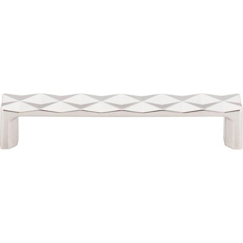Top Knobs TK562PN Quilted Pull 5 1/16 (c-c) – Polished Nickel