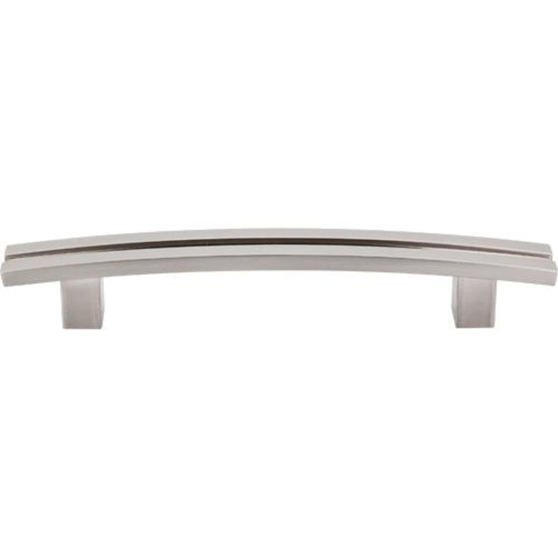 Top Knobs TK81BSN Inset Rail Pull 5 (c-c) – Brushed Satin Nickel