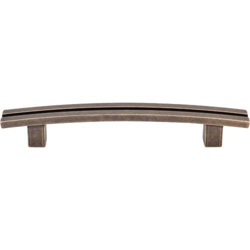 Top Knobs TK81GBZ Inset Rail Pull 5 (c-c) – German Bronze