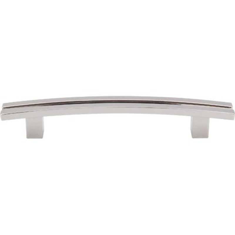 Top Knobs TK81PN Inset Rail Pull 5 (c-c) – Polished Nickel