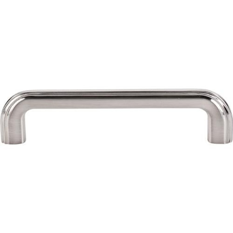 Top Knobs TK223BSN Victoria Falls Pull 5 (c-c) – Brushed Satin Nickel
