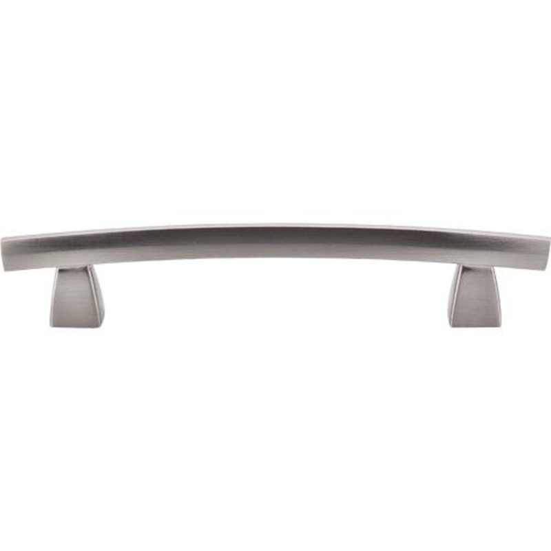 Top Knobs TK4BSN Arched Pull 5 (c-c) – Brushed Satin Nickel