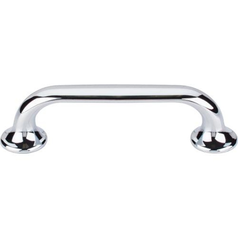 Top Knobs TK593PC Oculus Oval Pull 3 3/4 (c-c) – Polished Chrome