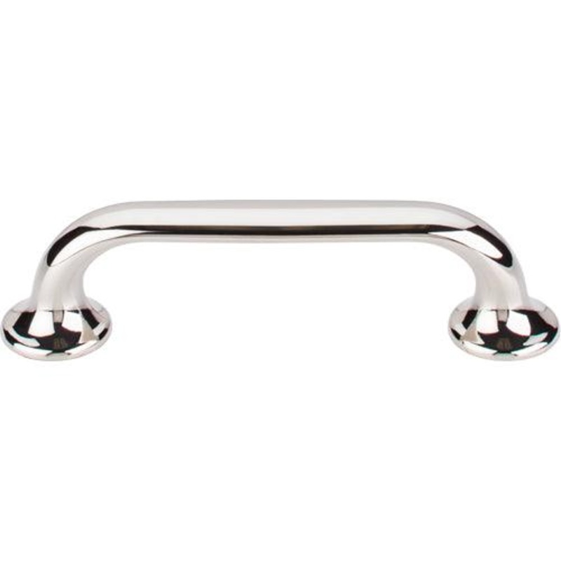Top Knobs TK593PN Oculus Oval Pull 3 3/4 (c-c) – Polished Nickel
