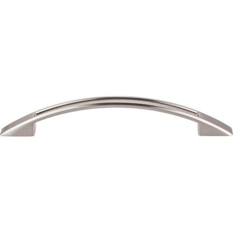 Top Knobs TK619BSN Tango Cut Out Pull 5 1/16 (c-c) – Brushed Satin Nickel