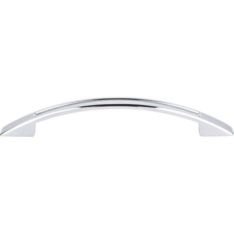 Top Knobs TK619PC Tango Cut Out Pull 5 1/16 (c-c) – Polished Chrome