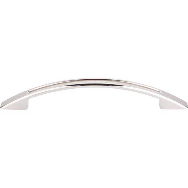 Top Knobs TK619PN Tango Cut Out Pull 5 1/16 (c-c) – Polished Nickel