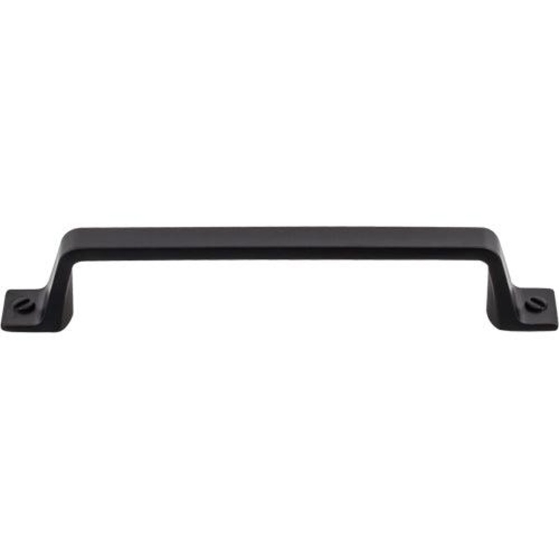 Top Knobs TK744BLK Channing Pull 5 1/16 (c-c) – Flat Black