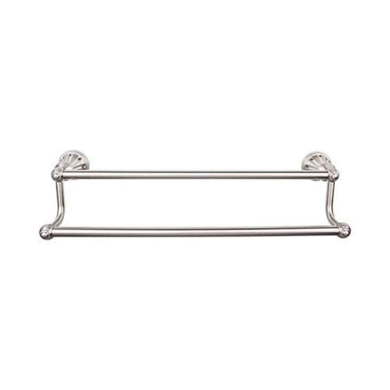 Top Knobs HUD11BSN Hudson Bath 30 Double Towel Bar – Brushed Satin Nickel