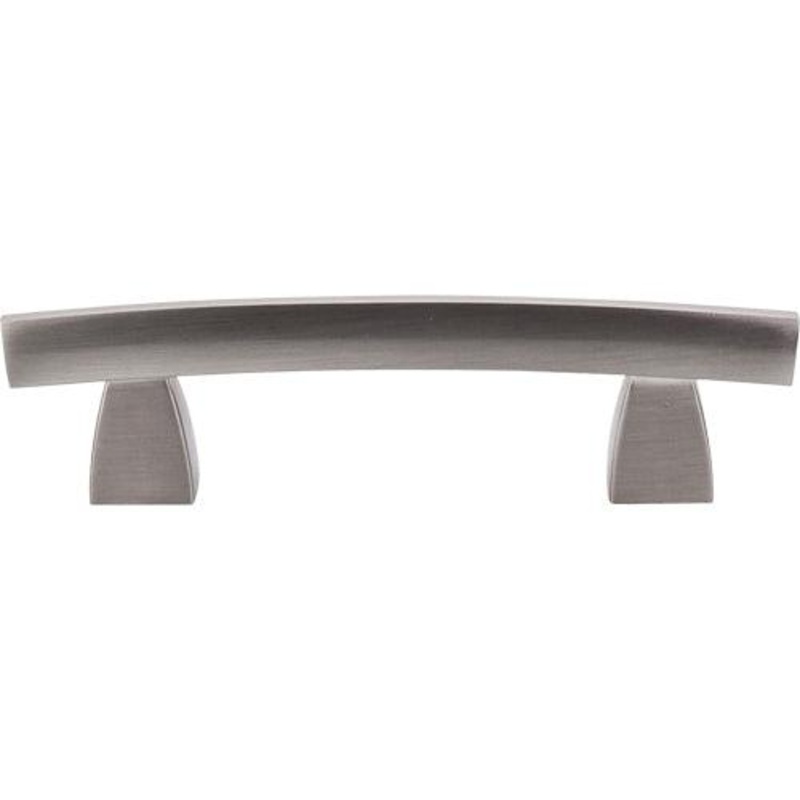 Top Knobs TK3BSN Arched Pull 3 (c-c) – Brushed Satin Nickel