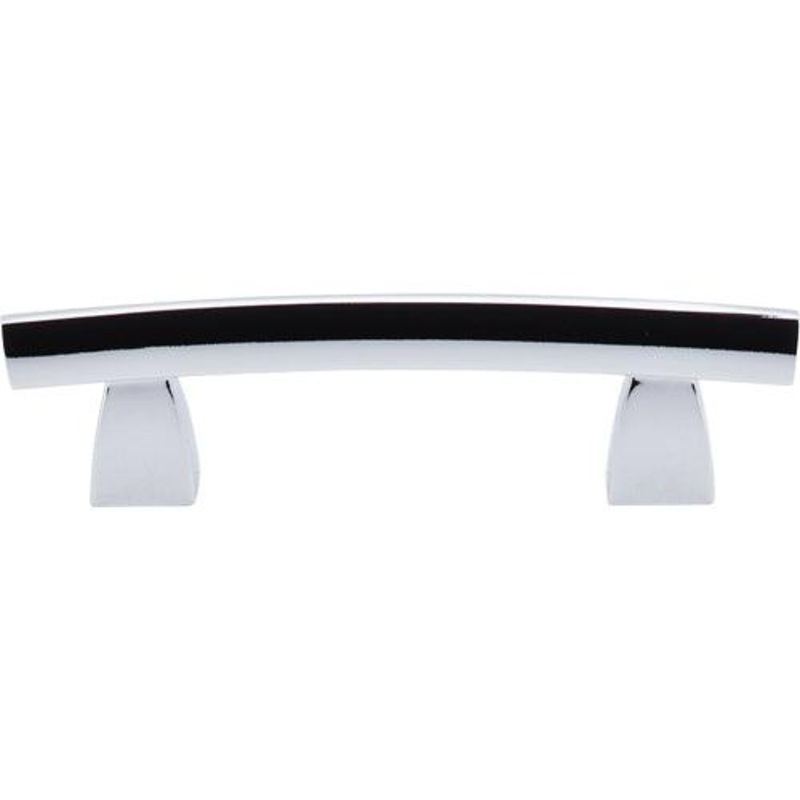 Top Knobs TK3PC Arched Pull 3 (c-c) – Polished Chrome