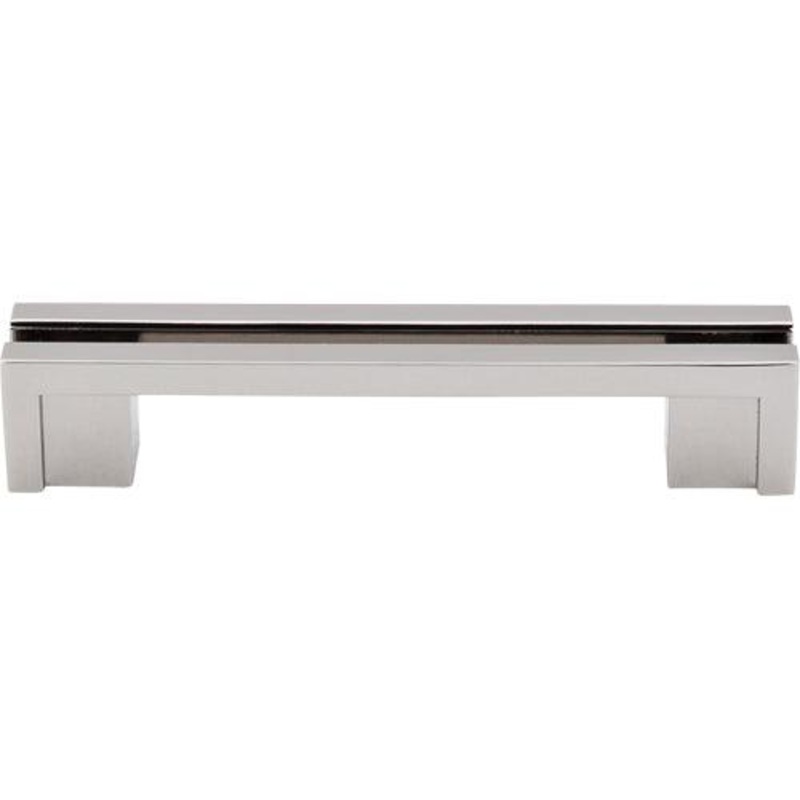 Top Knobs TK55PN Flat Rail Pull 3 1/2 (c-c) – Polished Nickel