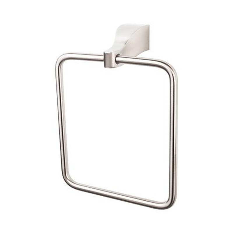 Top Knobs AQ5BSN Aqua Bath Ring – Brushed Satin Nickel