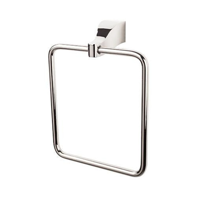 Top Knobs AQ5PN Aqua Bath Ring – Polished Nickel