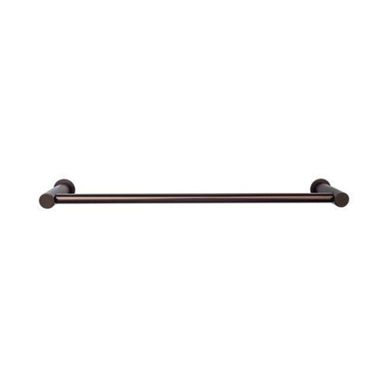 Top Knobs HOP10ORB Hopewell Bath 30 Single Towel Bar – Oil Rubbed Bronze