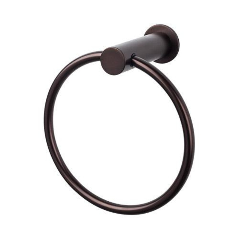 Top Knobs HOP5ORB Hopewell Bath Ring – Oil Rubbed Bronze