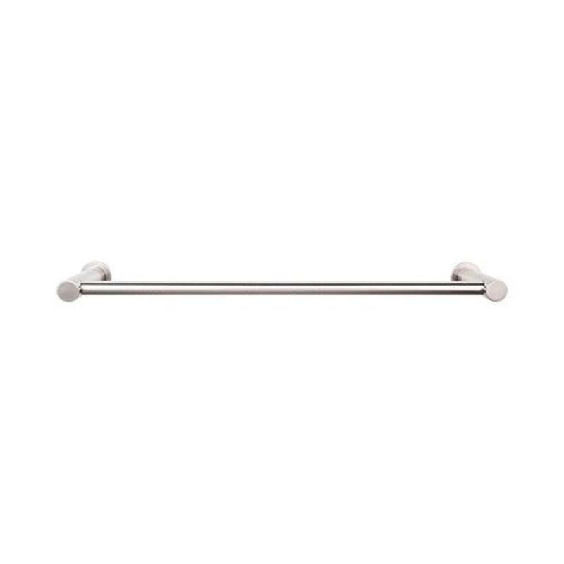 Top Knobs HOP8BSN Hopewell Bath 24 Single Towel Bar – Brushed Satin Nickel