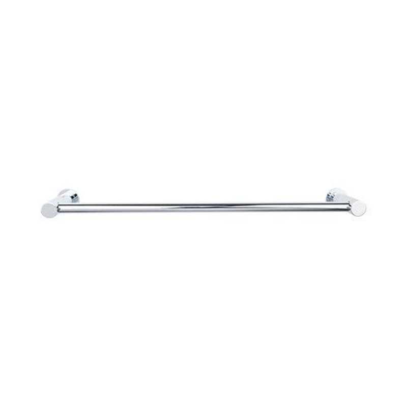 Top Knobs HOP8PC Hopewell Bath 24 Single Towel Bar – Polished Chrome