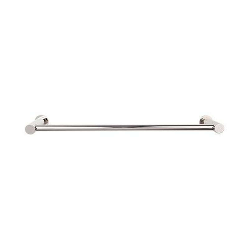 Top Knobs HOP8PN Hopewell Bath 24 Single Towel Bar – Polished Nickel