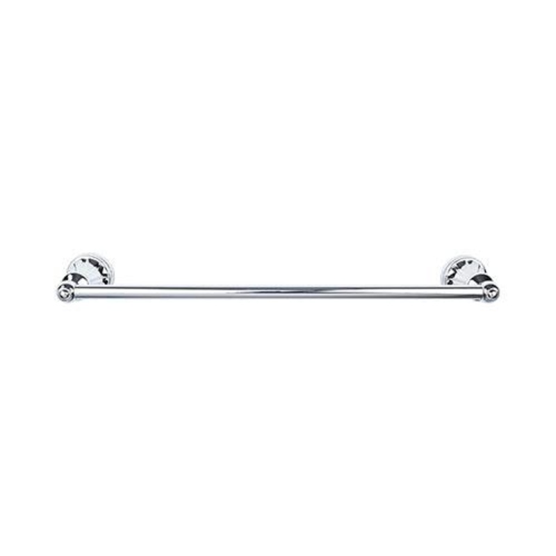Top Knobs HUD10PC Hudson Bath 30 Single Towel Bar – Polished Chrome
