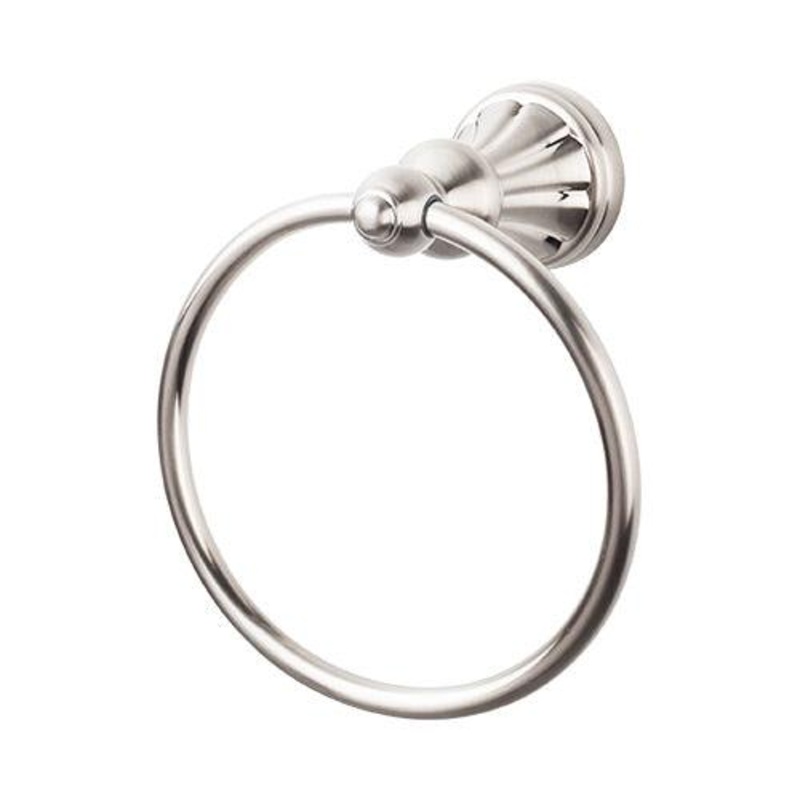 Top Knobs HUD5BSN Hudson Bath Ring – Brushed Satin Nickel
